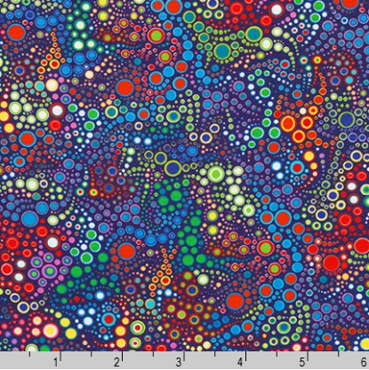 colorful dot Effervescence Digital Robert Kaufman fabric Fabric by Robert  Kaufman - modeS4u