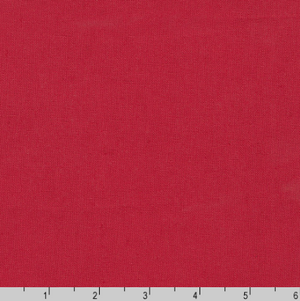 Essex Crimson Linen Blend Fabric - Kaufman
