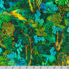 Midnight In The Jungle - Leopards And Floral Jungle