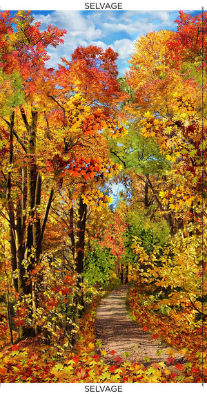 Timeless Treasures - Fall Foliage Panel