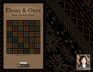 Fat Quarter - Henry Glass Fabrics - Ebony & Onyx Basics