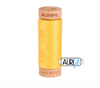 Aurifil 80wt Cotton Thread #1135 Pale Yellow