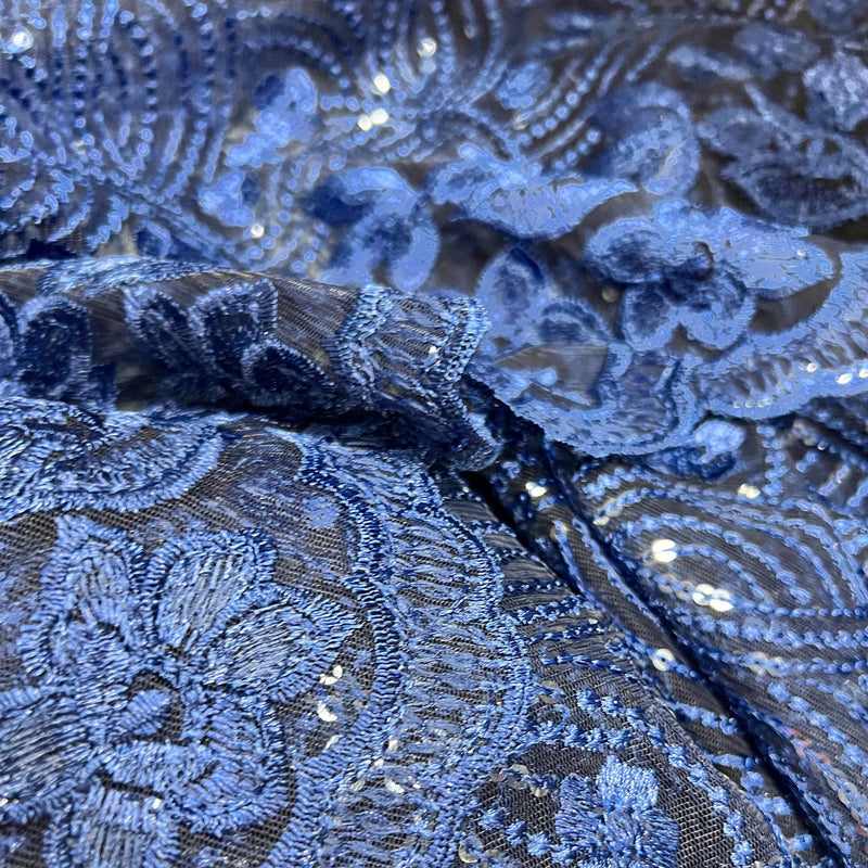Blue Lace Net – Nimy Design and Fashion