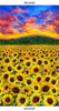 Sunflower Sunset Panel by Timeless Treasures