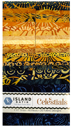 Island Batik - Celestials Batik Strip Pack