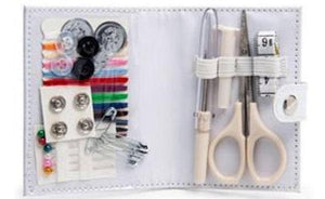 Sew in the City Wallet Style Sewing Kit : A Contemporary City landmark design holds 39 sewing essentials