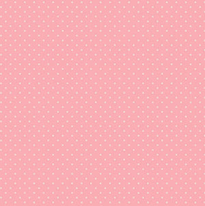 Bijoux - Square Dot French Rose - 1/2 Yard Remnant