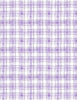 Hummingbird Floral - Plaid Purple Yardage