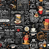 Just Brew It - Coffee Chalkboard Yardage