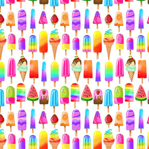 Pool Party - Multi Popsicles Yardage