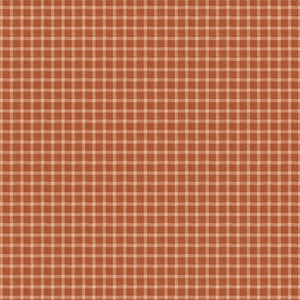 Forest Plaid Rust Yardage