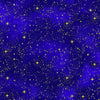 Cosmos - Starry Sky Navy Metallic Yardage