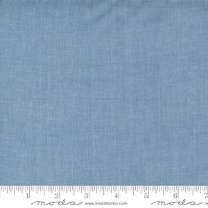 Denim and Daisies Wovens - Blue Jeans Crossweave Yardage