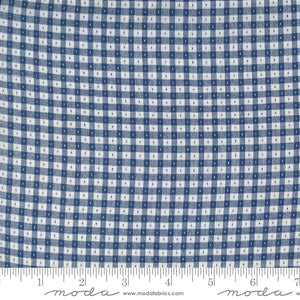 Denim and Daisies Wovens - Midnight Jeans Gingham Yardage