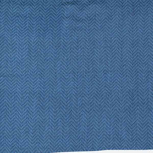 Denim and Daisies Wovens - Blue Jeans Chevron Blue Yardage