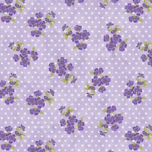 Inspired Blooms - Dot And Blooms Medium Purple