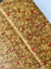 Gustav Klimt - Red Gold Metallic Yardage