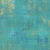 Grunge Metallic - Grunge Peacock Yardage