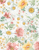 Daisy Days - Packed Floral Cream - Wilmington Prints