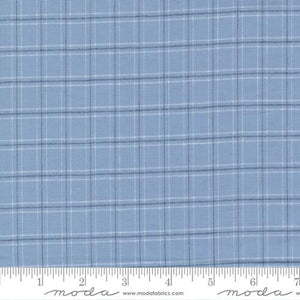 Isabella Wovens - Sky Blue Plaid Yardage