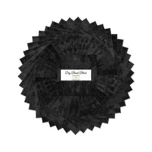 Dry Brush Black Charm Pack - Wilmington Prints