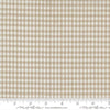 Moda - Vista Wovens - Gingham Ecru Fabric