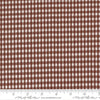 Moda - Vista Wovens - Gingham Rust Fabric