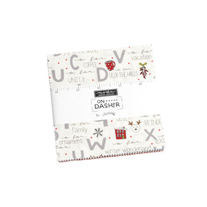 On Dasher Charm Pack - Moda Fabrics