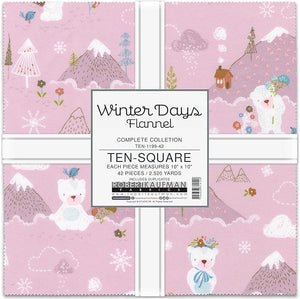 Winter Days Flannel Ten Squares