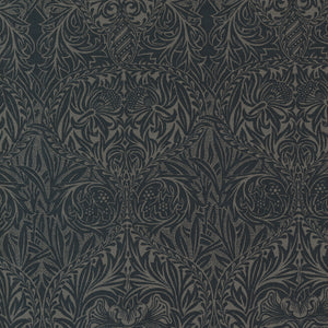 Ebony Suite - Iris Damask Ebony Yardage