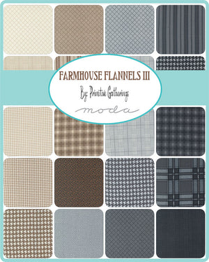 Farmhouse Flannels III Charm Pack - Moda Fabrics