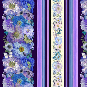 Butterfly Dreams - 11 inch Stripe - Timeless Treasures