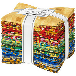 Gustav Klimt Multi Colorstory Fat Quarter Bundle - 24 Fat Quarters