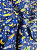 Glow in the Dark - Lift Off - Out of Orbit Navy Yardage