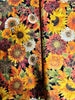 Fall is in the Air - Packed Harvest Bouquets Metallic Yardage