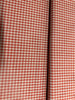 Crawford Gingham - Yarn Dyed 1/4 Inch Gingham Terracota Yardage