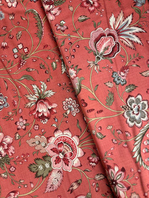 Antoinette - Florals Faded Red by Moda