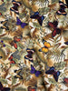 Butterfly Garden - Butterflies on Leaves Fabric