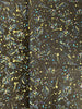 Utopia - Small Metallic Paint Splatters Black Yardage