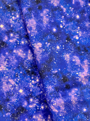 Cosmic Butterfly - Starry Night Fantasy Yardage