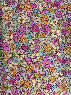 Summer Garden - Floret Gray Yardage