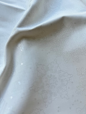 Season of Sparkle - Snowflakes Frost Metallic Yardage