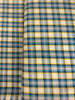 Kitchen Window Wovens - Yarn Dyed Check Plaid Cyan Yardage