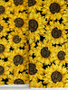 Fall Glory - Packed Metallic Sunflowers - Remnant