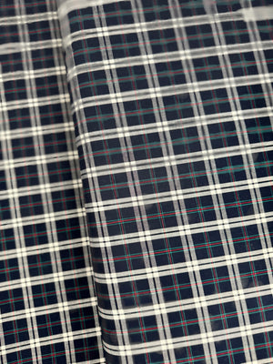 Sevenberry Classic Plaids - St Pauls Plaid Navy Yardage