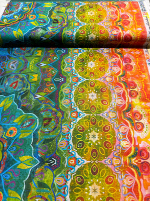 Flourish - Woven Rainbow - Multi Yardage