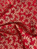 Florentine Garden - Vine Red Metallic Yardage