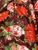 Holiday Flourish - Festive Finery - Vases Cranberry Gold Yardage