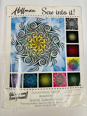 Super Nova Spiral Kit - Generation #2 Borealis - Applique Pieces Only