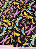 Royal Plume - Metallic Dragonfly Yardage